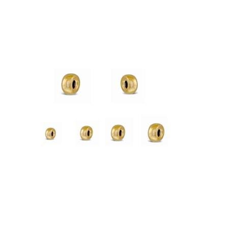 14/20 Gold Filled Donut Beads | 3mm 4mm 5mm 6mm 8mm | 14k Rondell Beads