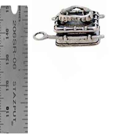 Ark of the Covenant Charm Sterling Silver - product image 4