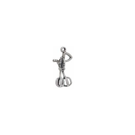 Egg Beater Charm Sterling Silver | Kitchen Utensil Charms | Utensil Jewelry | Gift Idea | Made in USA