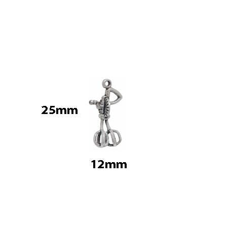 Egg Beater Charm Sterling Silver - product image 8