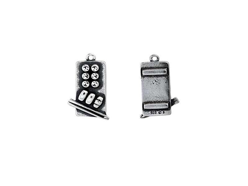 Sushi Tray Charm Sterling Silver - product image 4