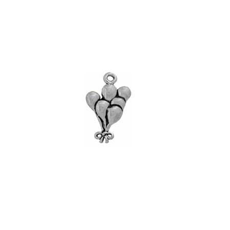 Balloon Charm | Sterling Silver | Balloon Bouquet Charm | Gift Idea | Made in USA