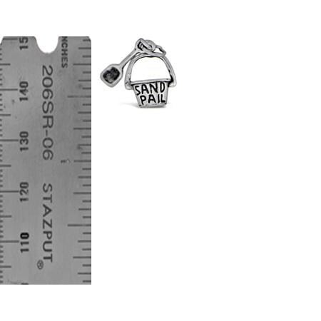 Sand Pail Charm Sterling Silver - product image 4