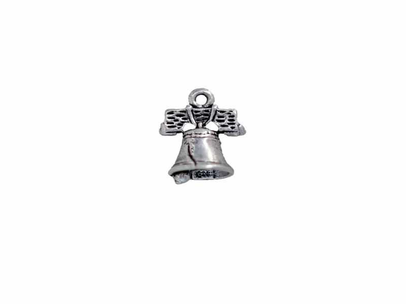 Sterling Silver Liberty Bell Charm - Patriotic Jewelry for American History - product image 10