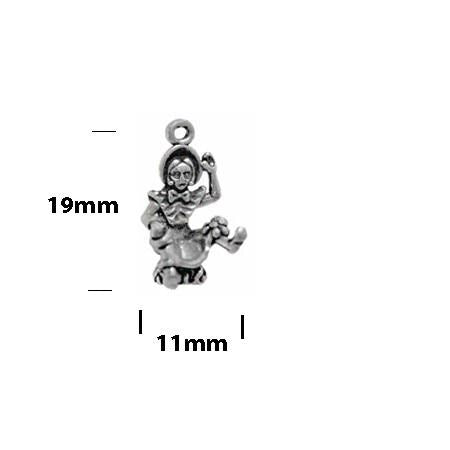 Little Miss Muffet Charm Sterling Silver - alternate angle