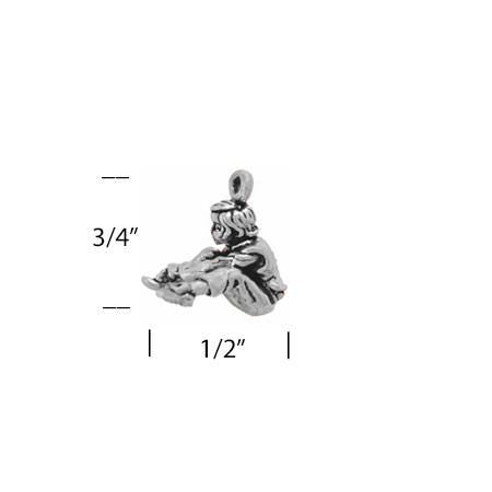 One | Two | Buckle My Shoe Charm | Gift Idea | Made in USA