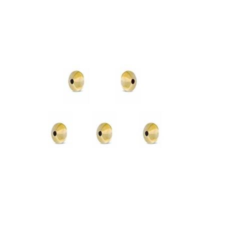 14/20 Gold Filled Saucer Beads | 4mm | 5mm 6mm 8mm Saucer or Rondel Spacer Beads