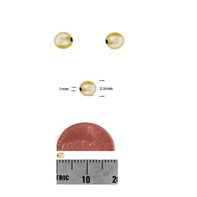 14/20 Gold-Filled Round Beads, 2mm,2.5mm,3mm,4mm,5mm,6mm, 8mm, 10mm,12mm Round Seamless Beads, DIY Craft Supplies
