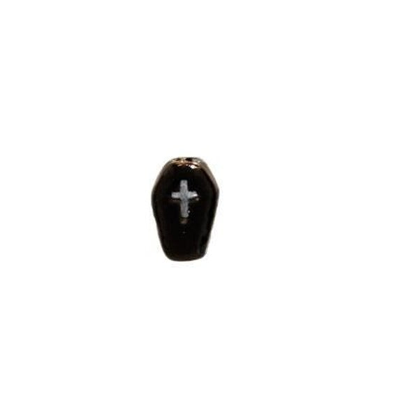 Black Coffin Beads - main product image