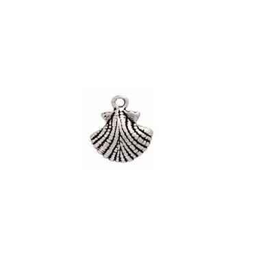 12mm Seashell Charm Sterling Silver | Seashell Jewelry | Gift Idea | Made in USA