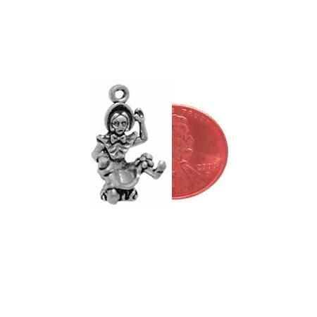 Little Miss Muffet Charm Sterling Silver | Nursery Rhyme Jewelry | Gift Idea | Made in USA