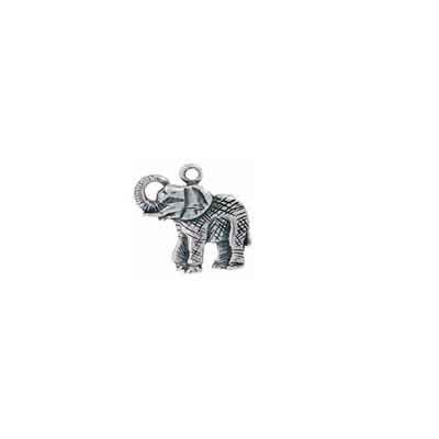 ling Silver Elephant Charm - main product image