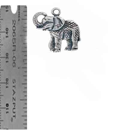 ling Silver Elephant Charm - product image 5