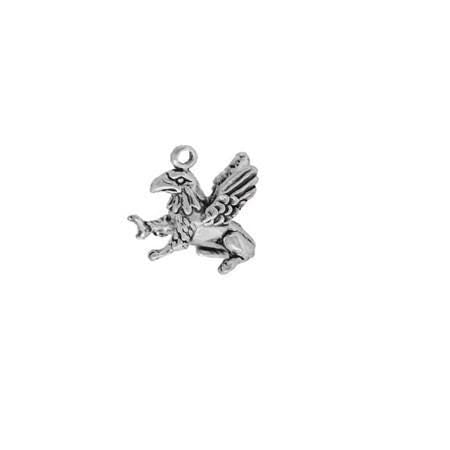 Griffin Charm | Sterling Silver | Myth Jewelry | Gift Idea | Made in USA